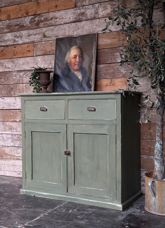 Rustic old pine sideboard