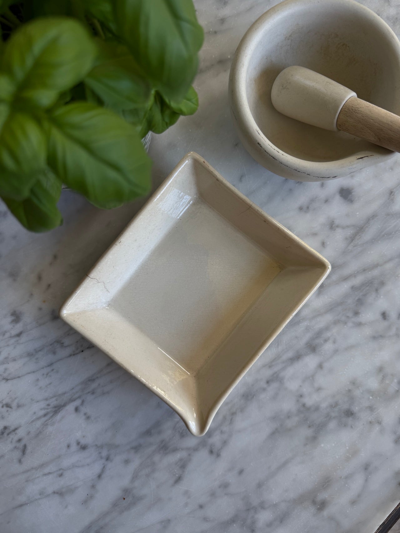 Antique French trinket dish