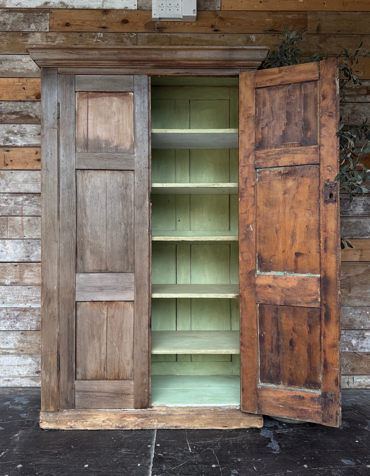 Old pine housekeepers cupboard - ideal pantry