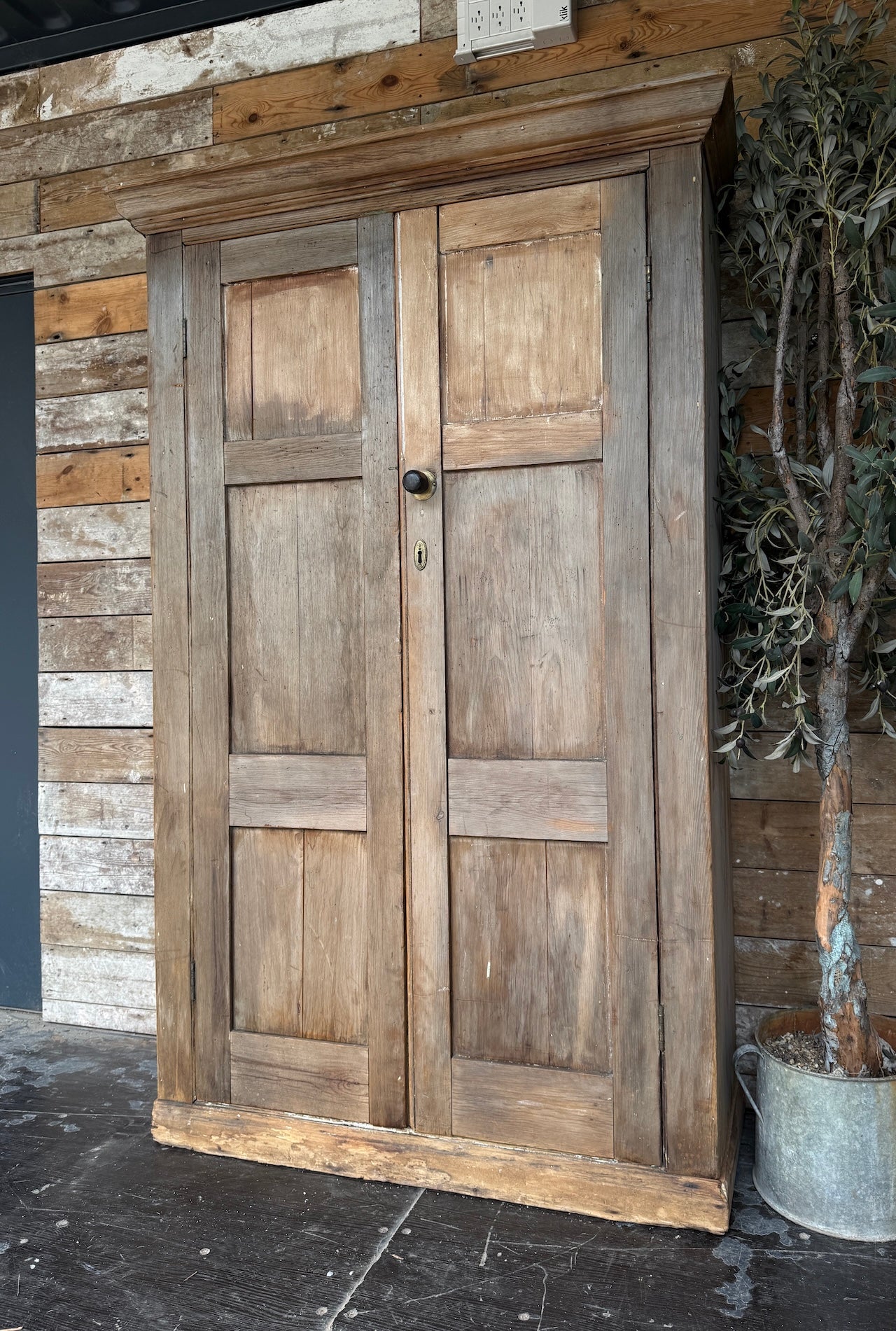 Old pine housekeepers cupboard - ideal pantry