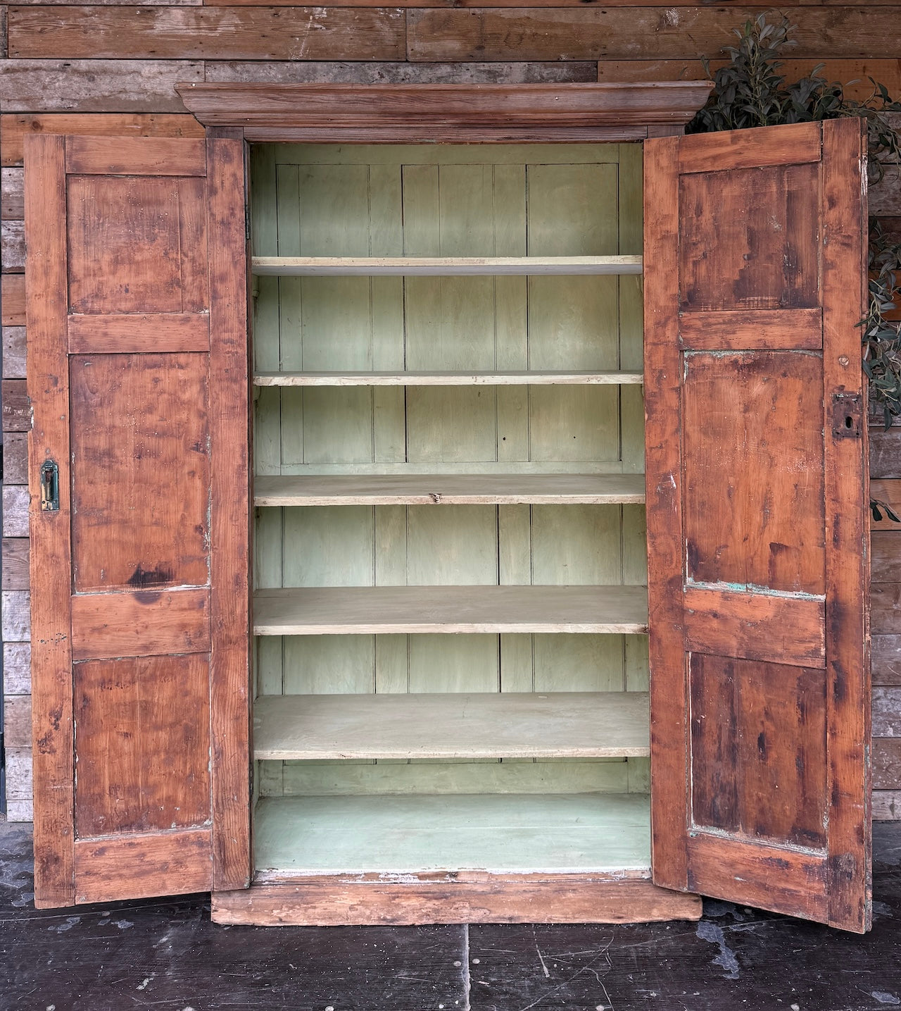 Old pine housekeepers cupboard - ideal pantry