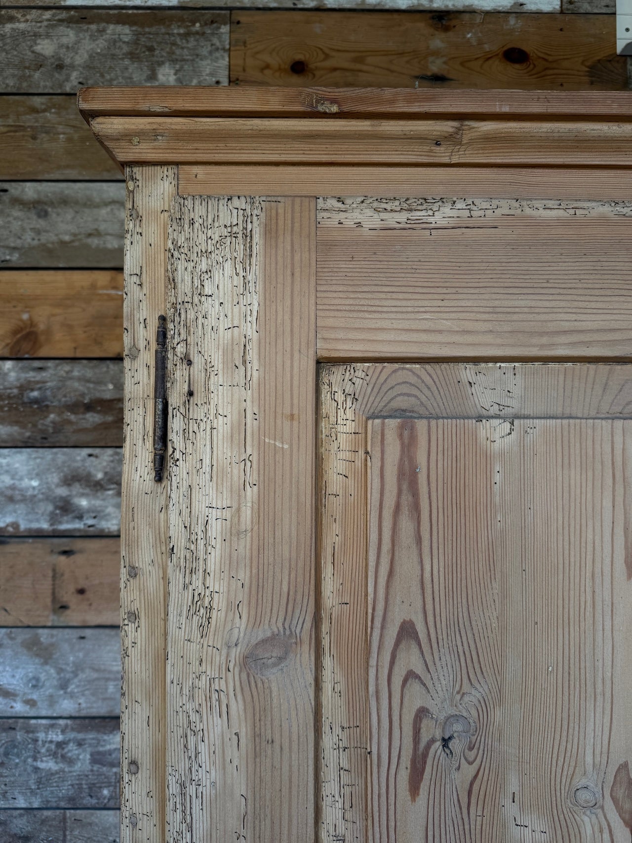 Belgian pine housekeepers cupboard