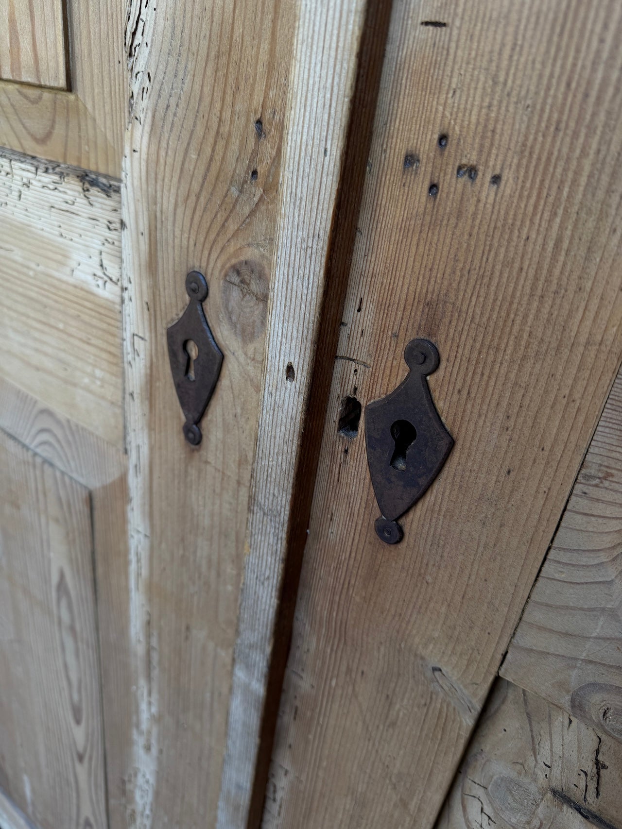 Belgian pine housekeepers cupboard