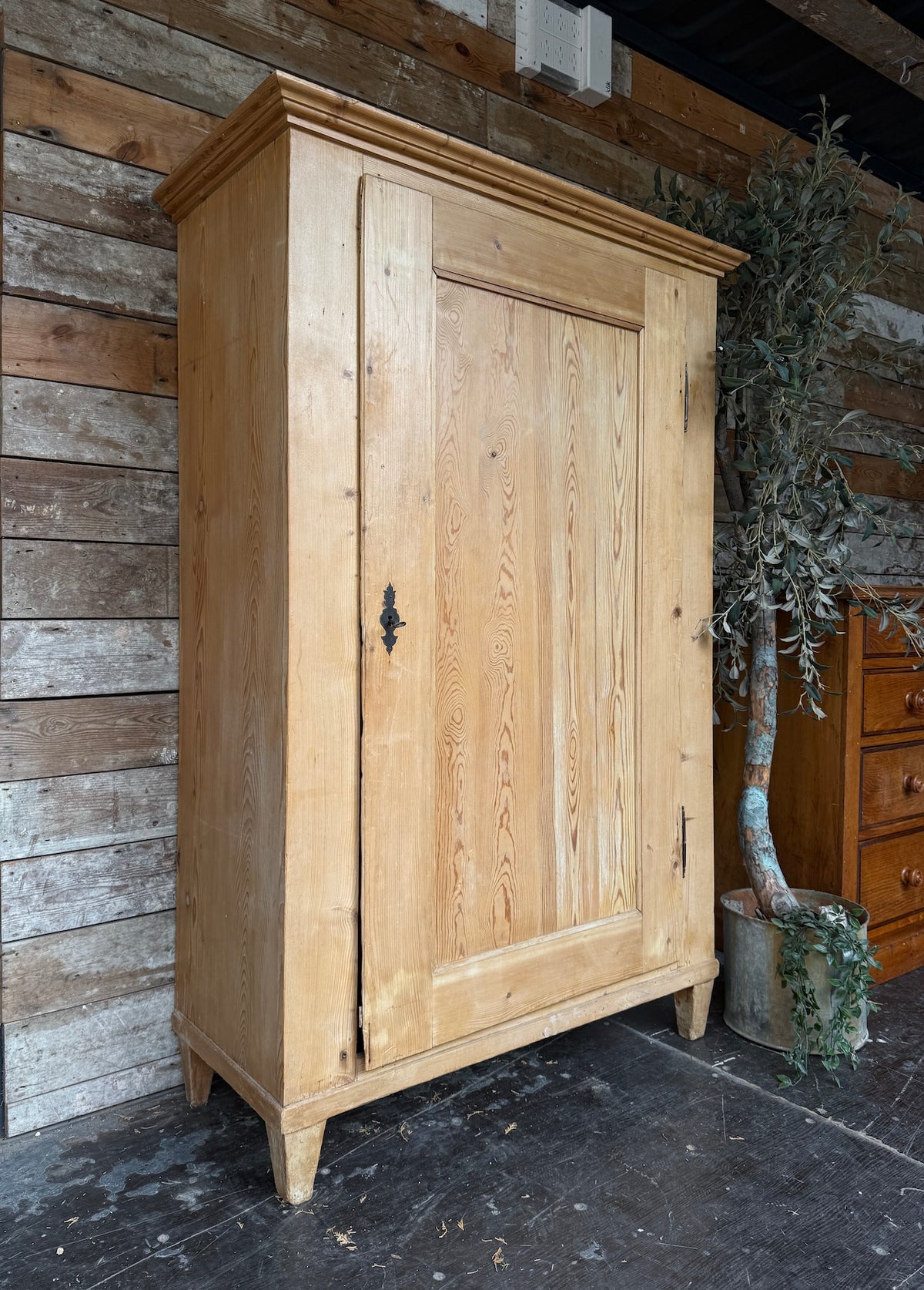 Stripped Pine Wardrobe