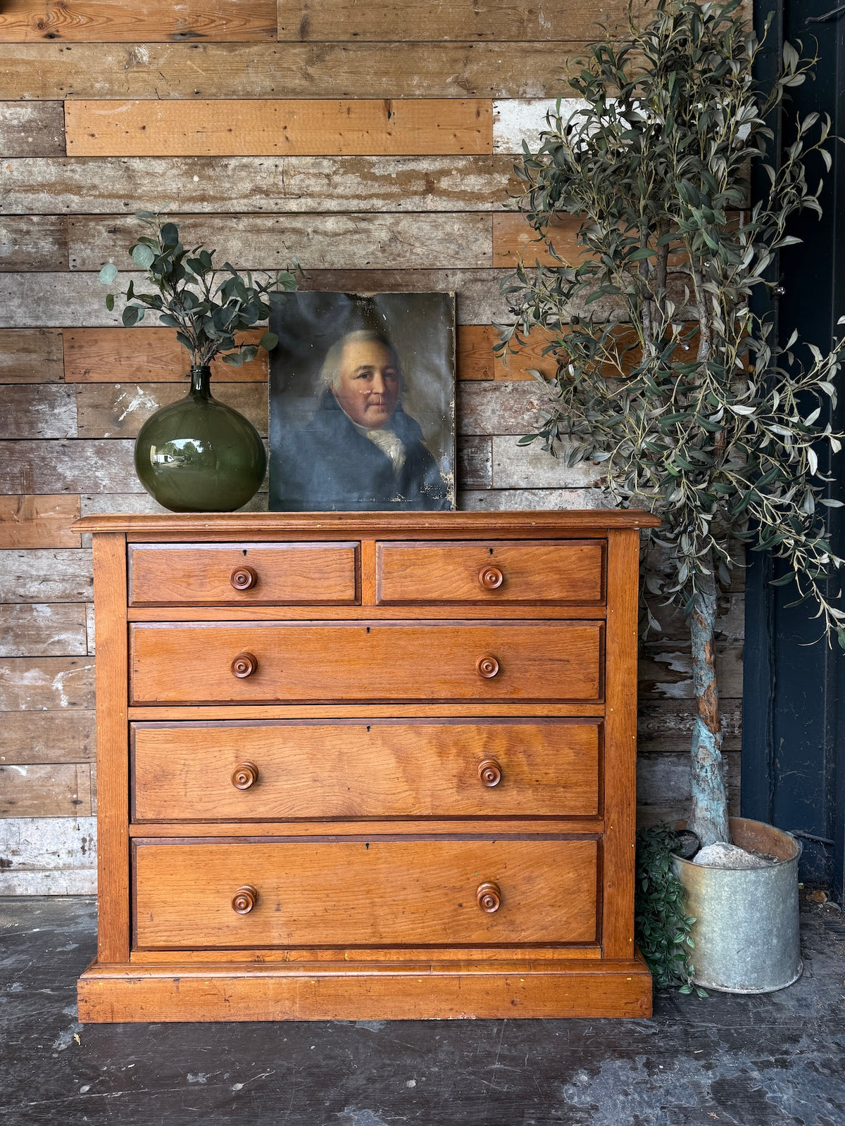 Stripped Victorian chest of drawers