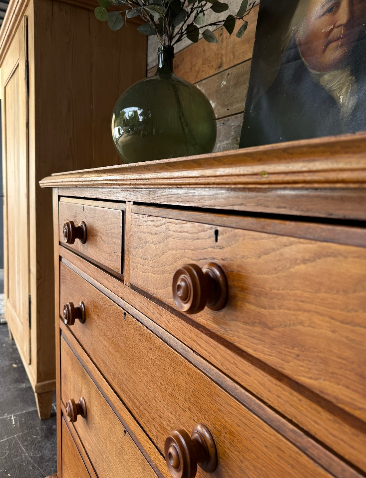 Stripped Victorian chest of drawers