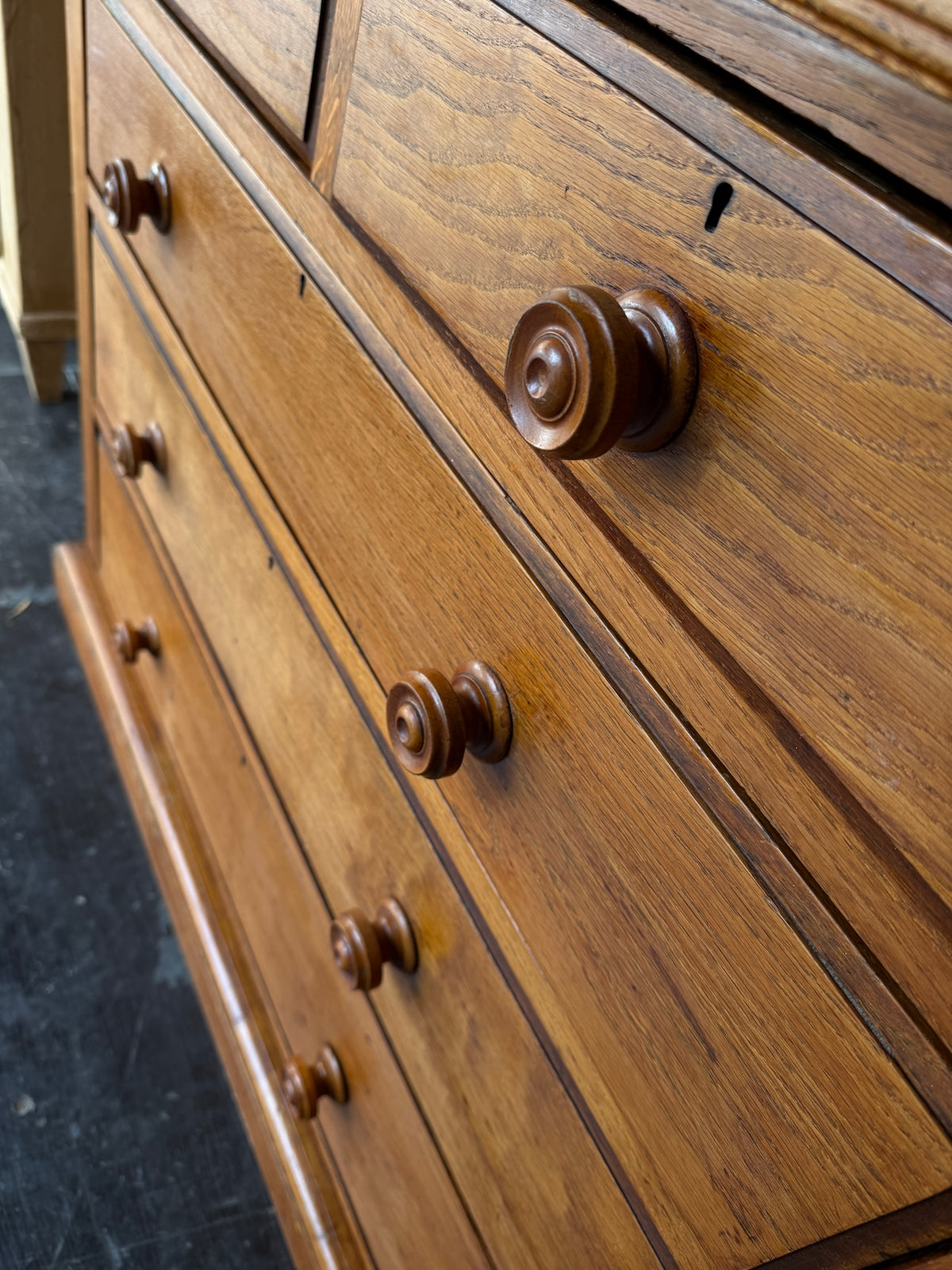 Stripped Victorian chest of drawers