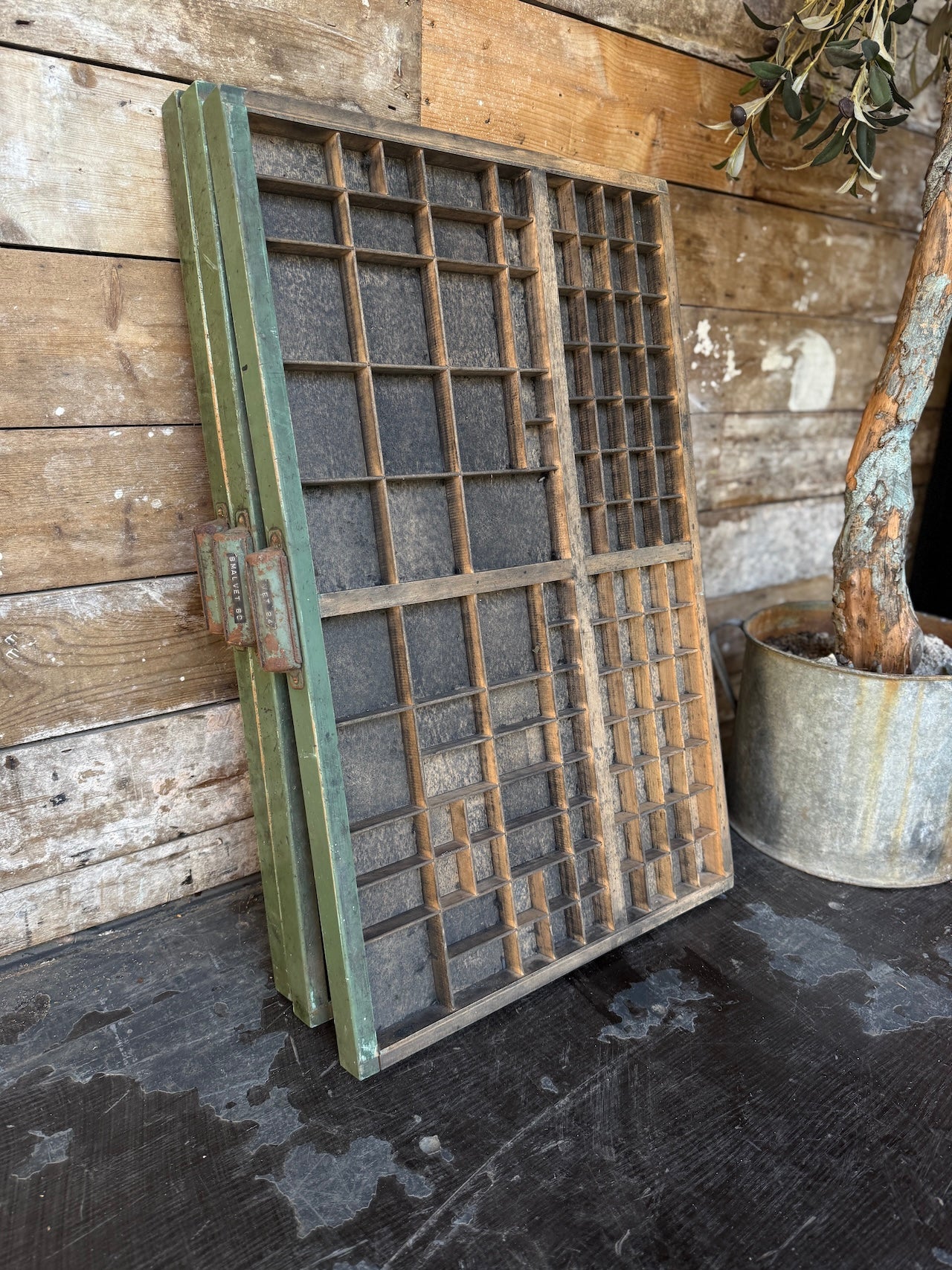Vintage printers trays