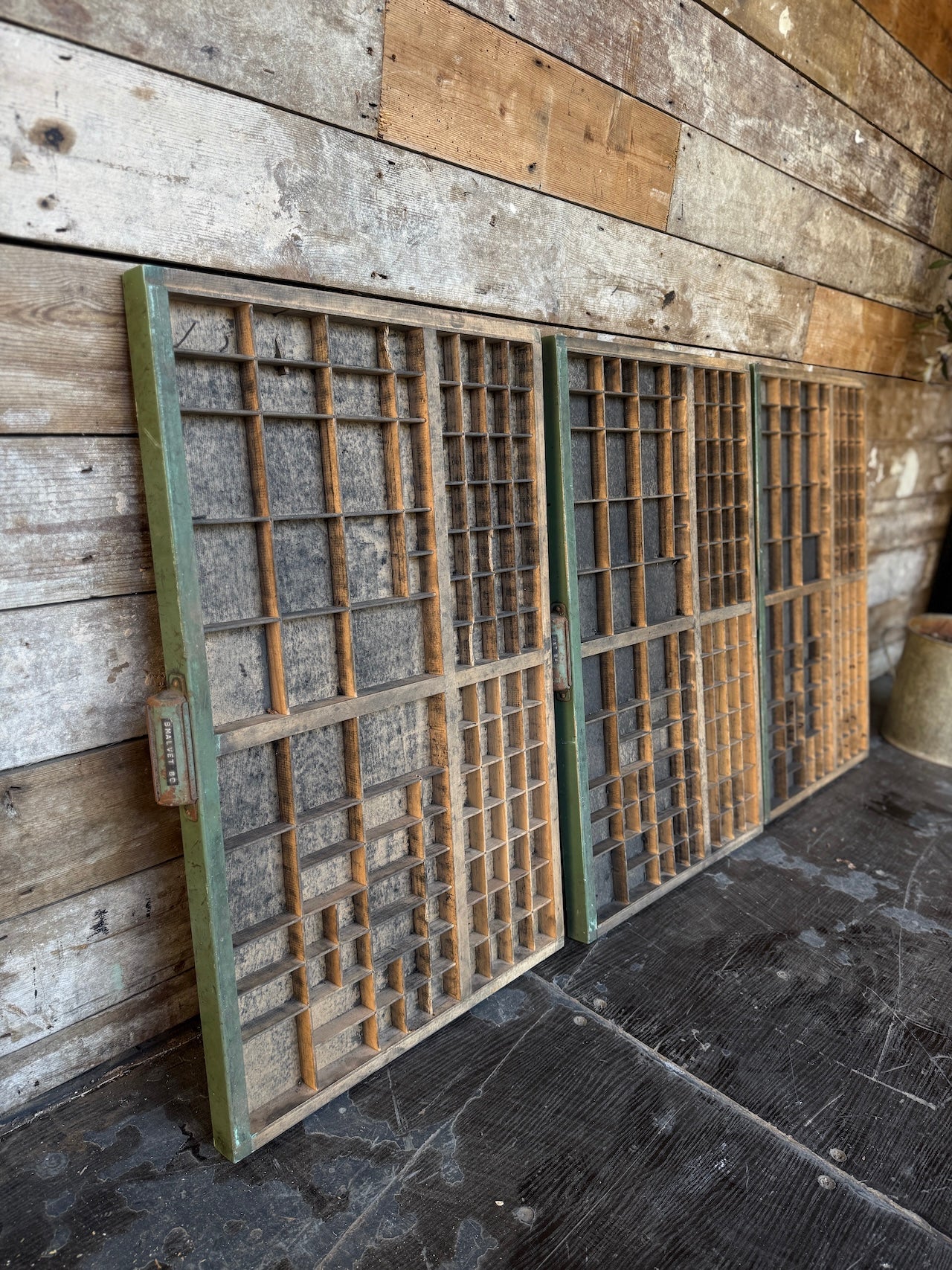 Vintage printers trays