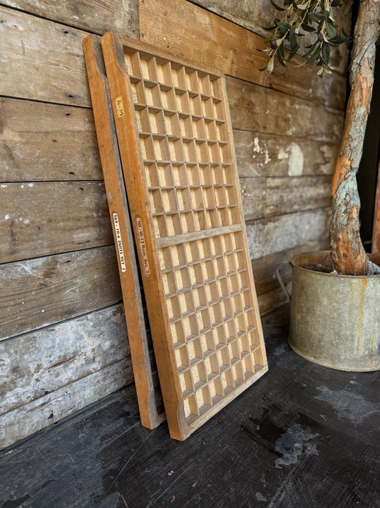 Vintage printers trays