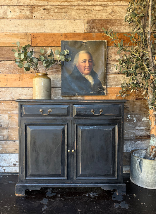 Vintage painted cupboard