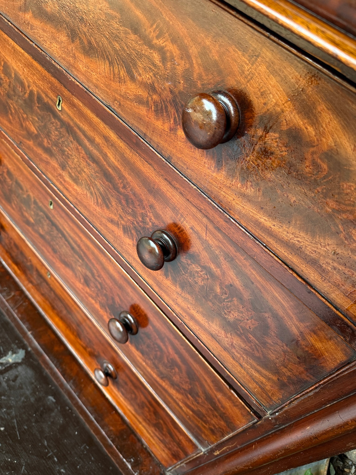 Antique Scottish Chest Of Drawers