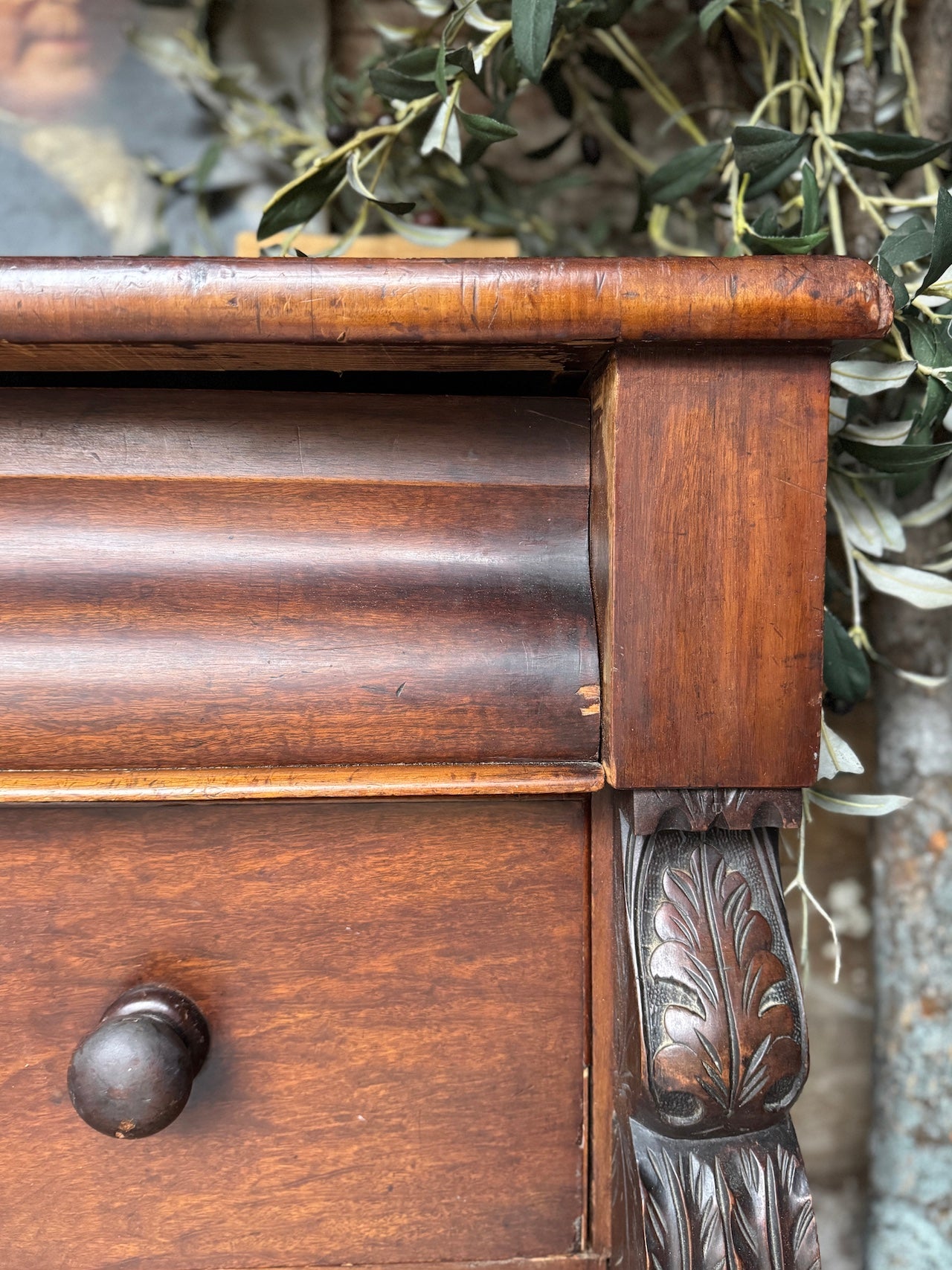 Rustic Scottish chest of drawers