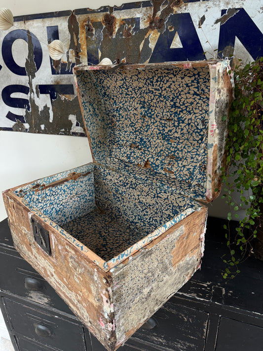 Old pine trunk / treasure chest