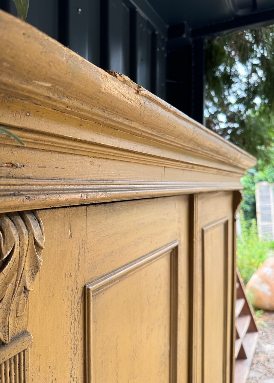 The Rustic Mustard Cupboard / Wardrobe