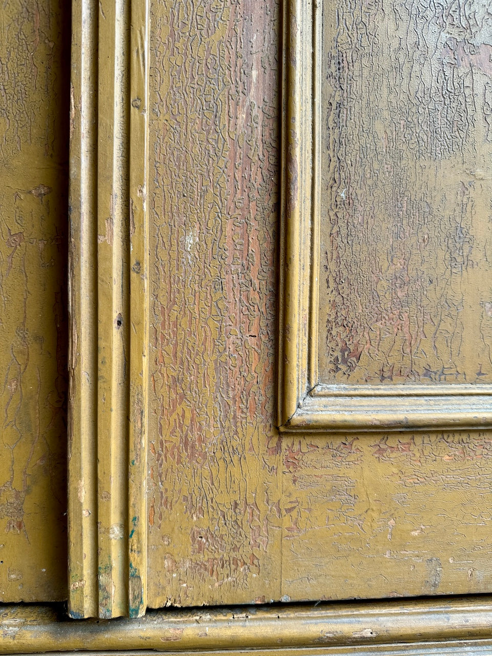 The Rustic Mustard Cupboard / Wardrobe