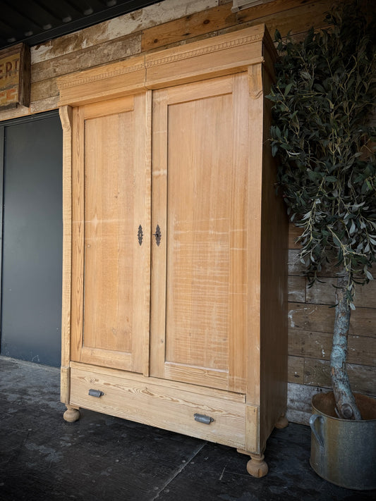 Lovely old pine wardrobe