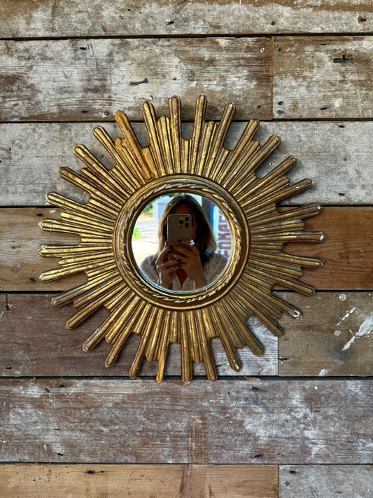Gilt starburst mirror