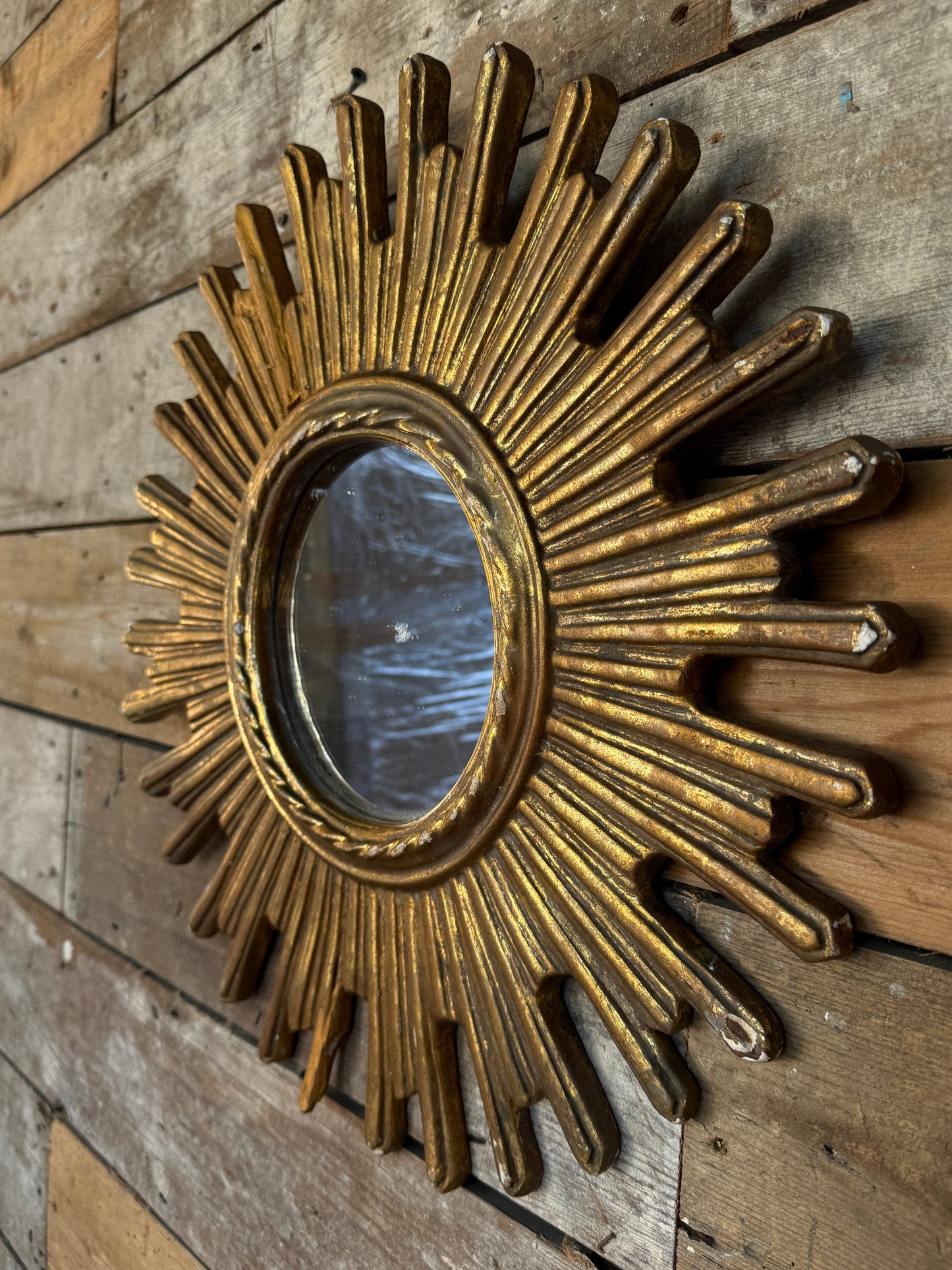 Gilt starburst mirror