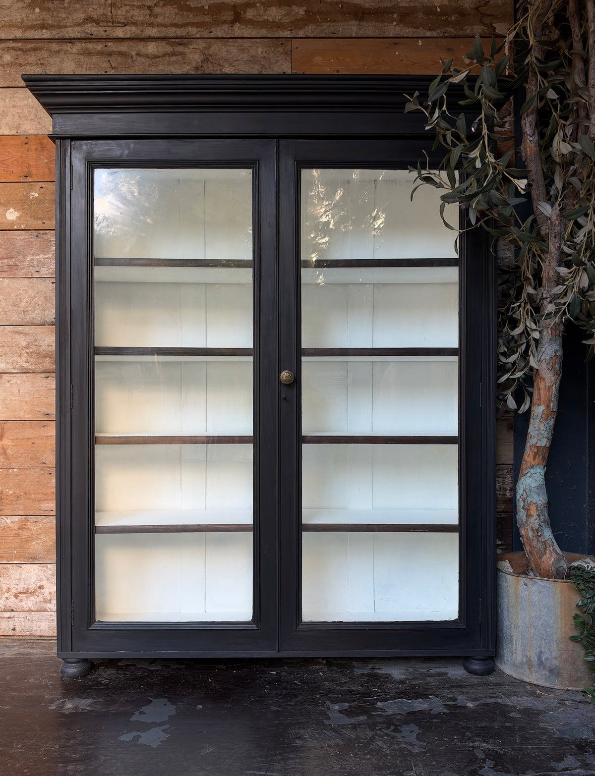 Glazed bookcase