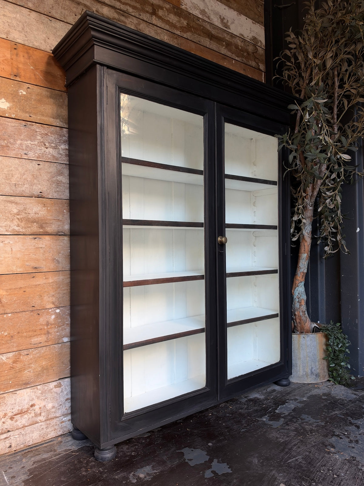 Glazed bookcase