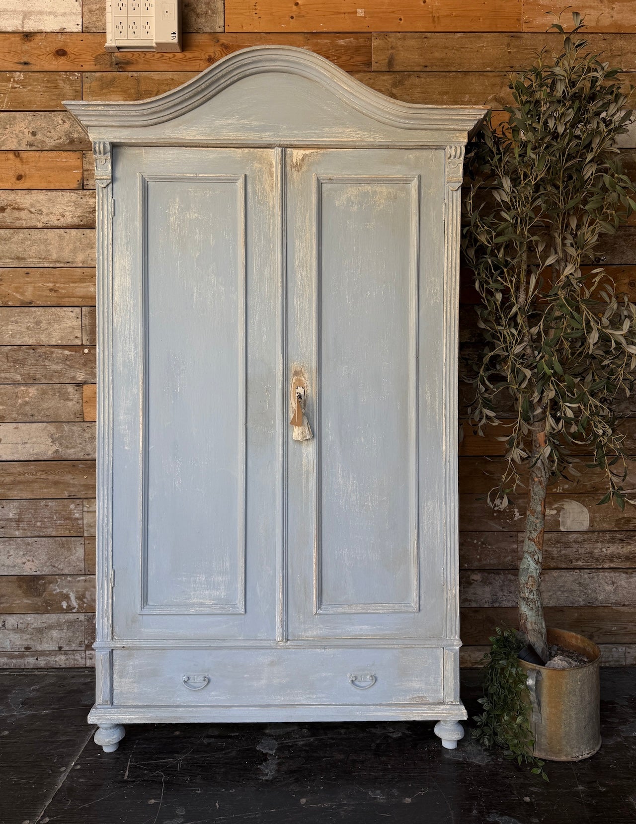 Painted wardrobe