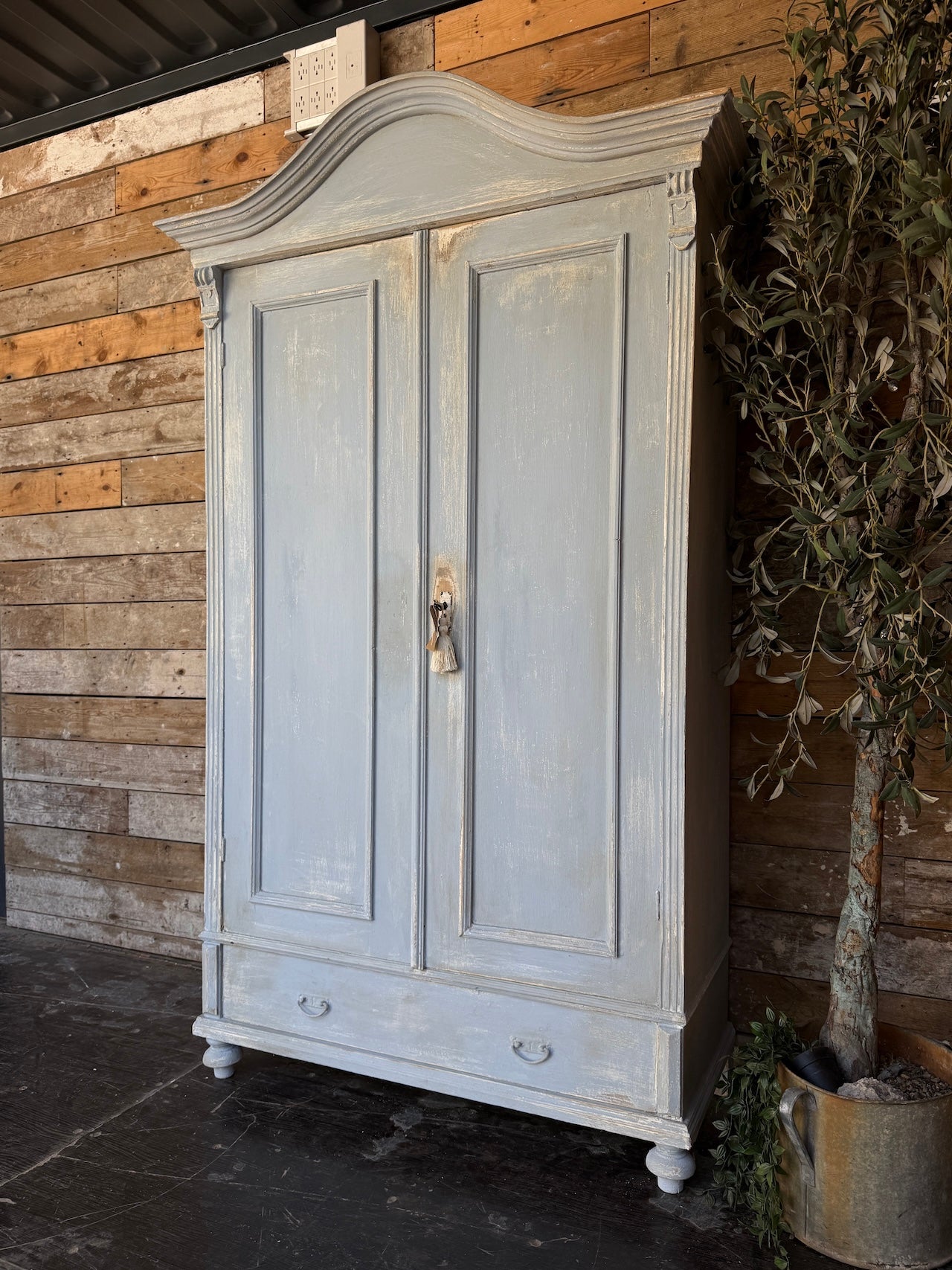 Painted wardrobe