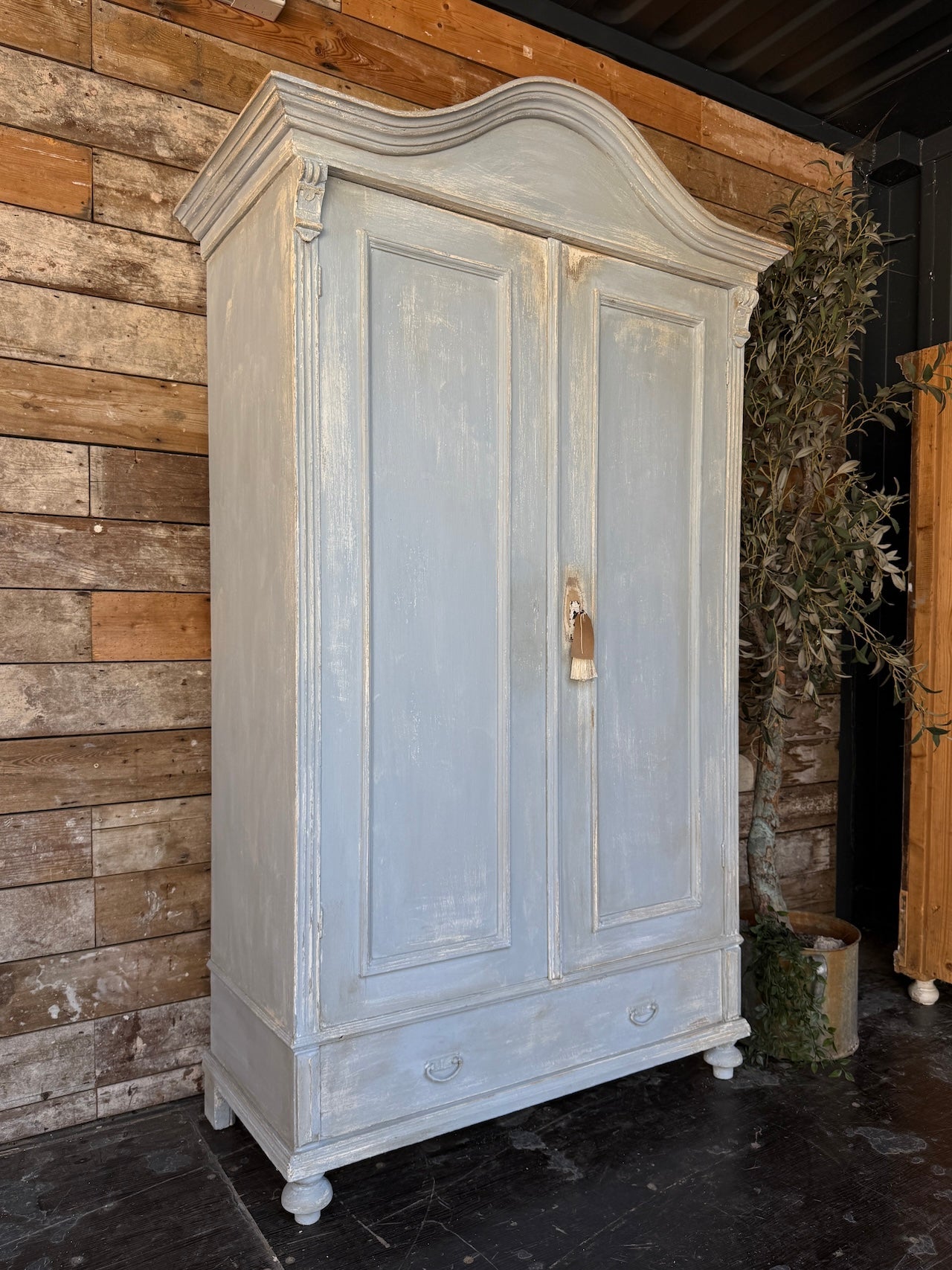 Painted wardrobe