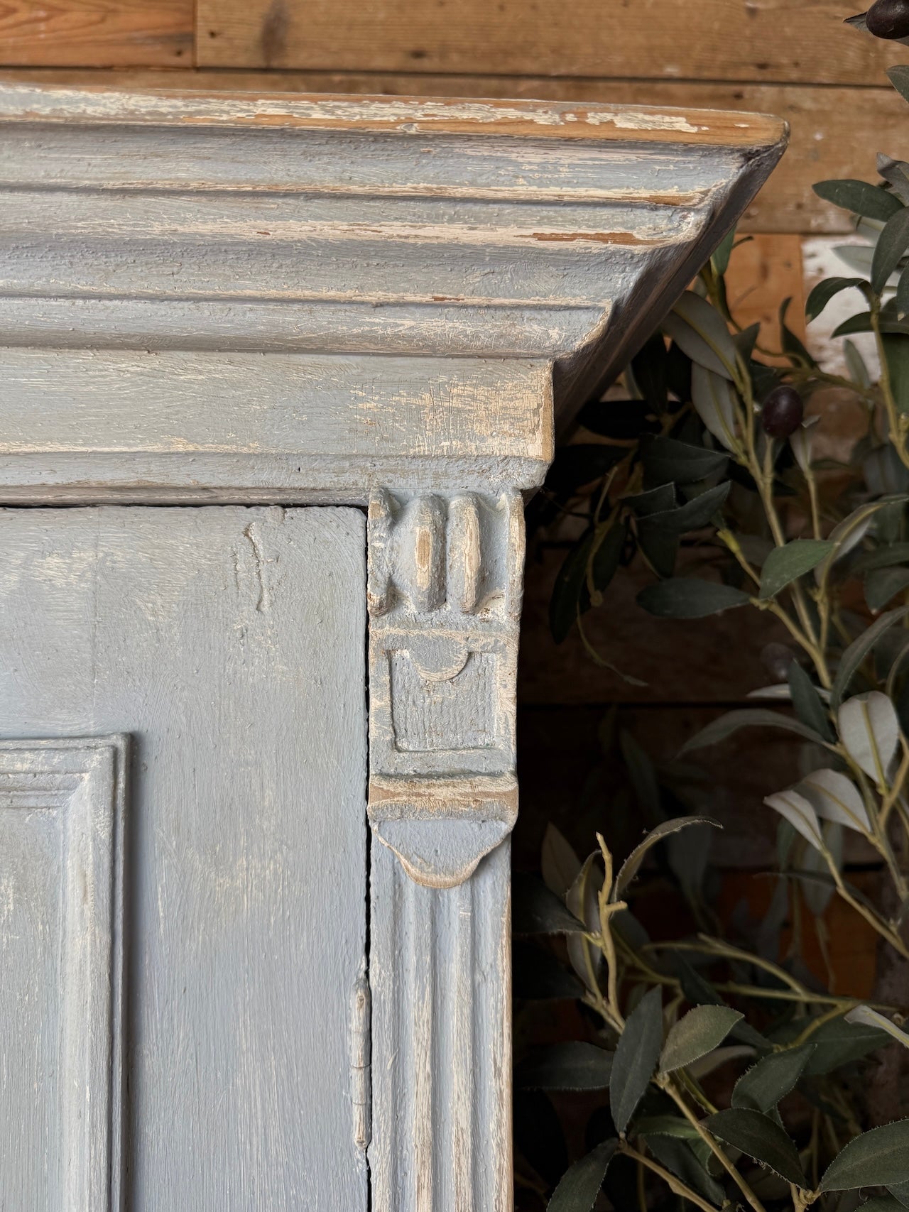Painted wardrobe