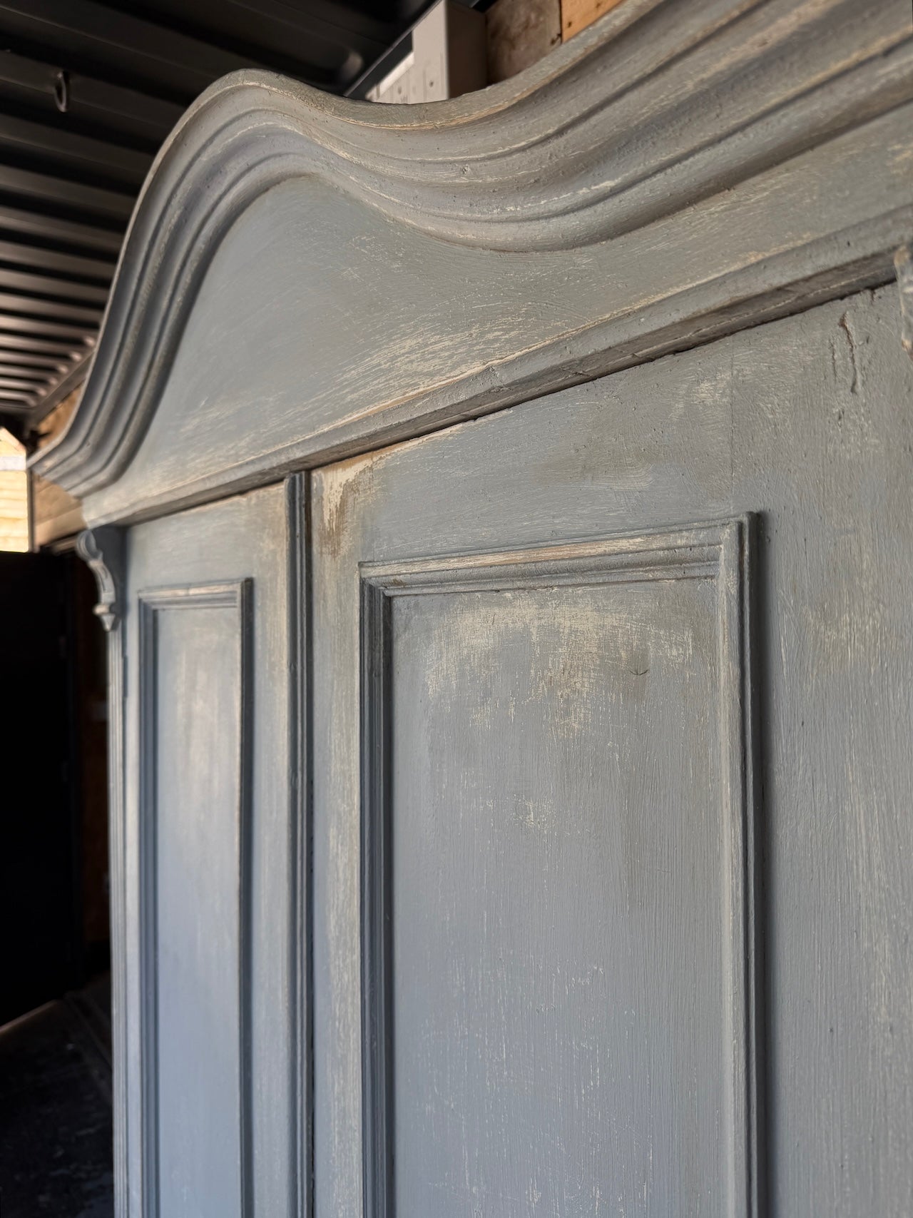 Painted wardrobe
