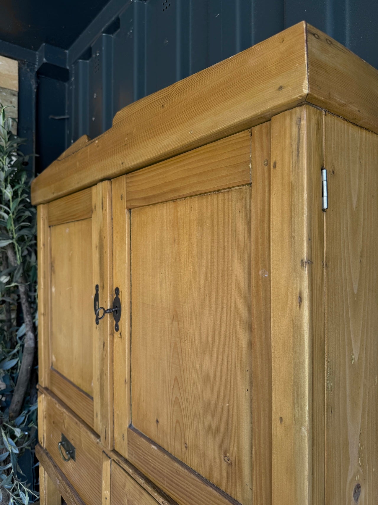 Rustic old pine dresser