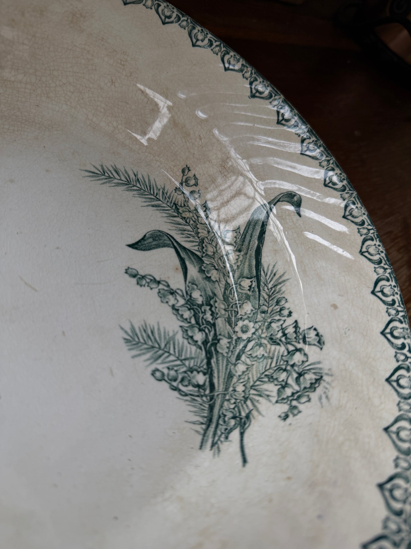 Pretty antique French bowl