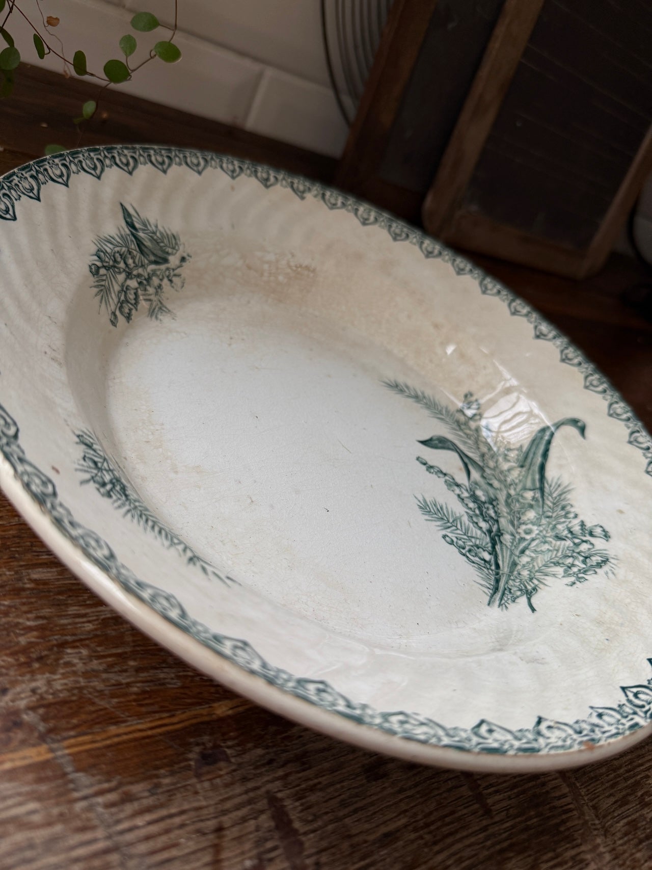 Pretty antique French bowl