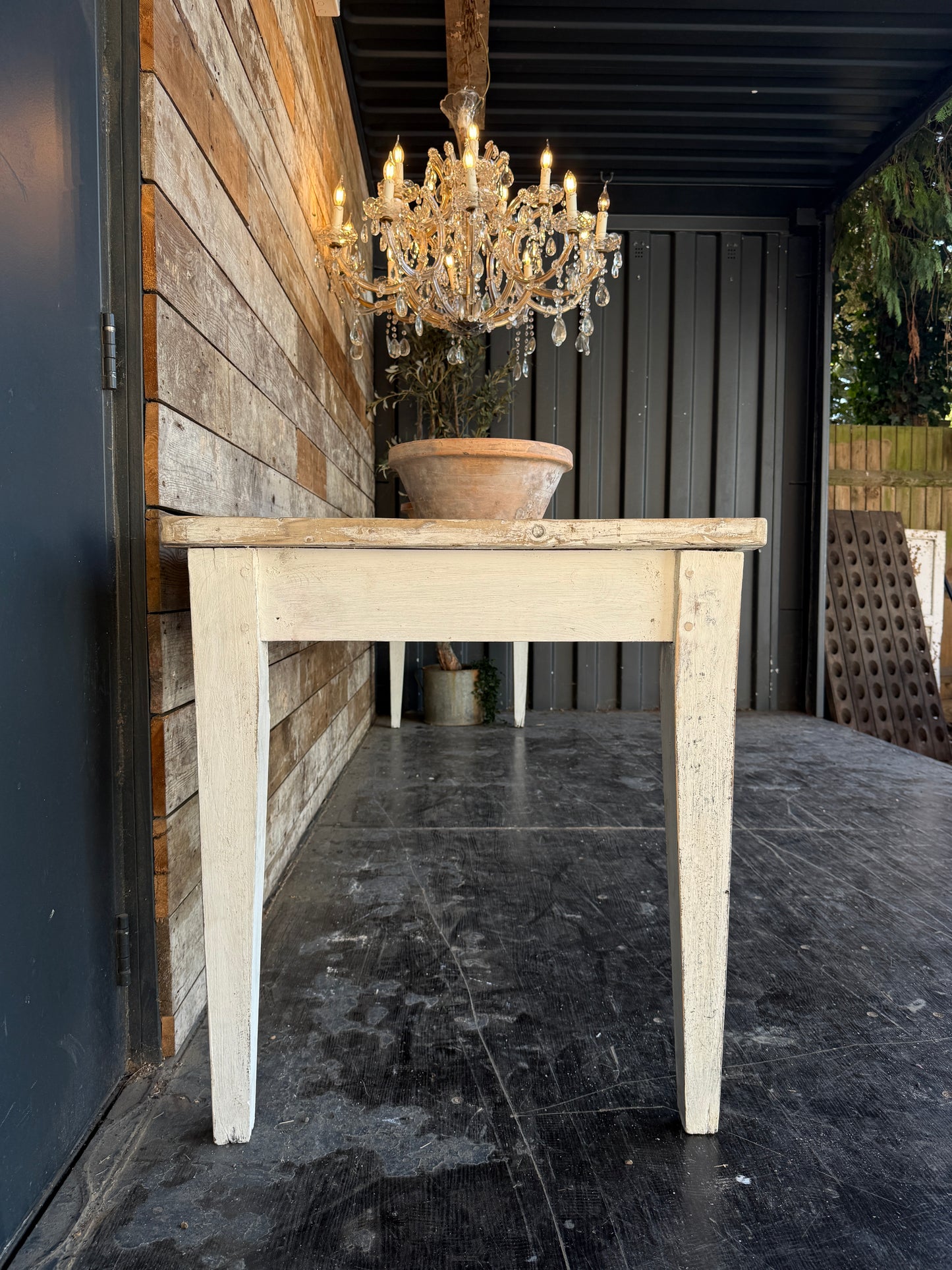 Large rustic 3.4m farmhouse table