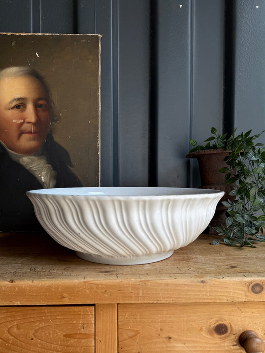 Big Antique French fruit bowl