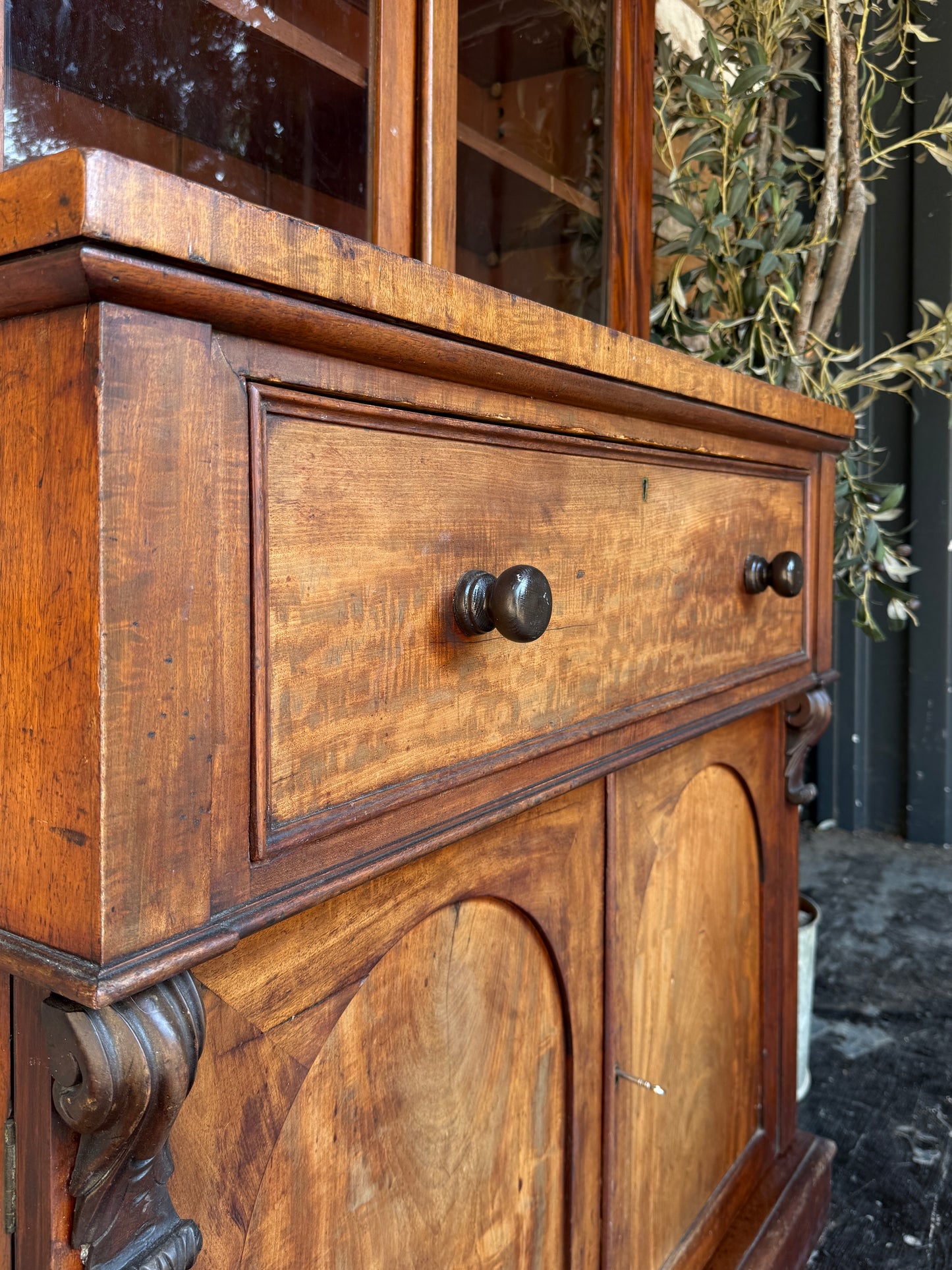 Glazed Victorian dresser