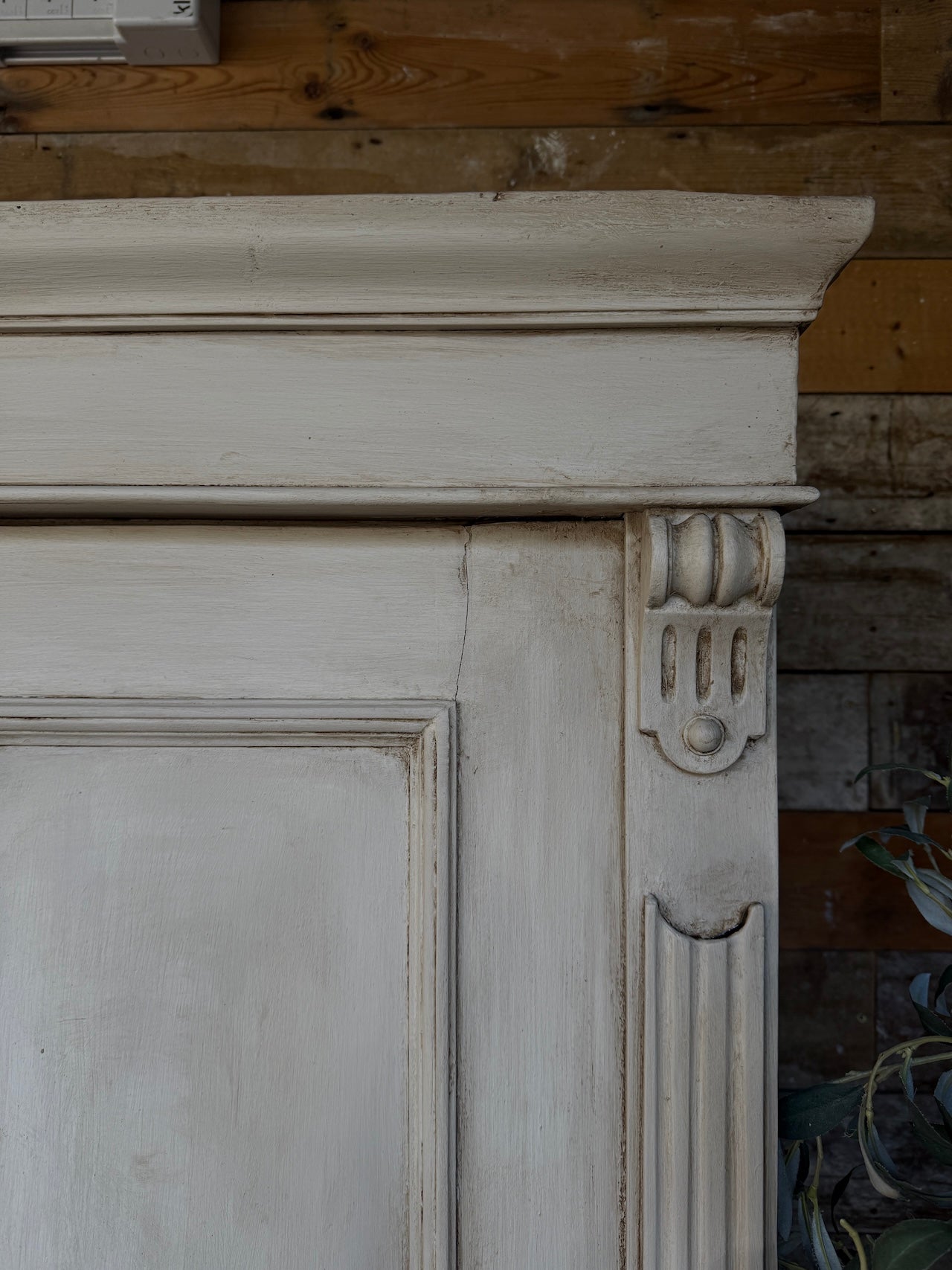 Lovely vintage cloaks cupboard / child's wardrobe