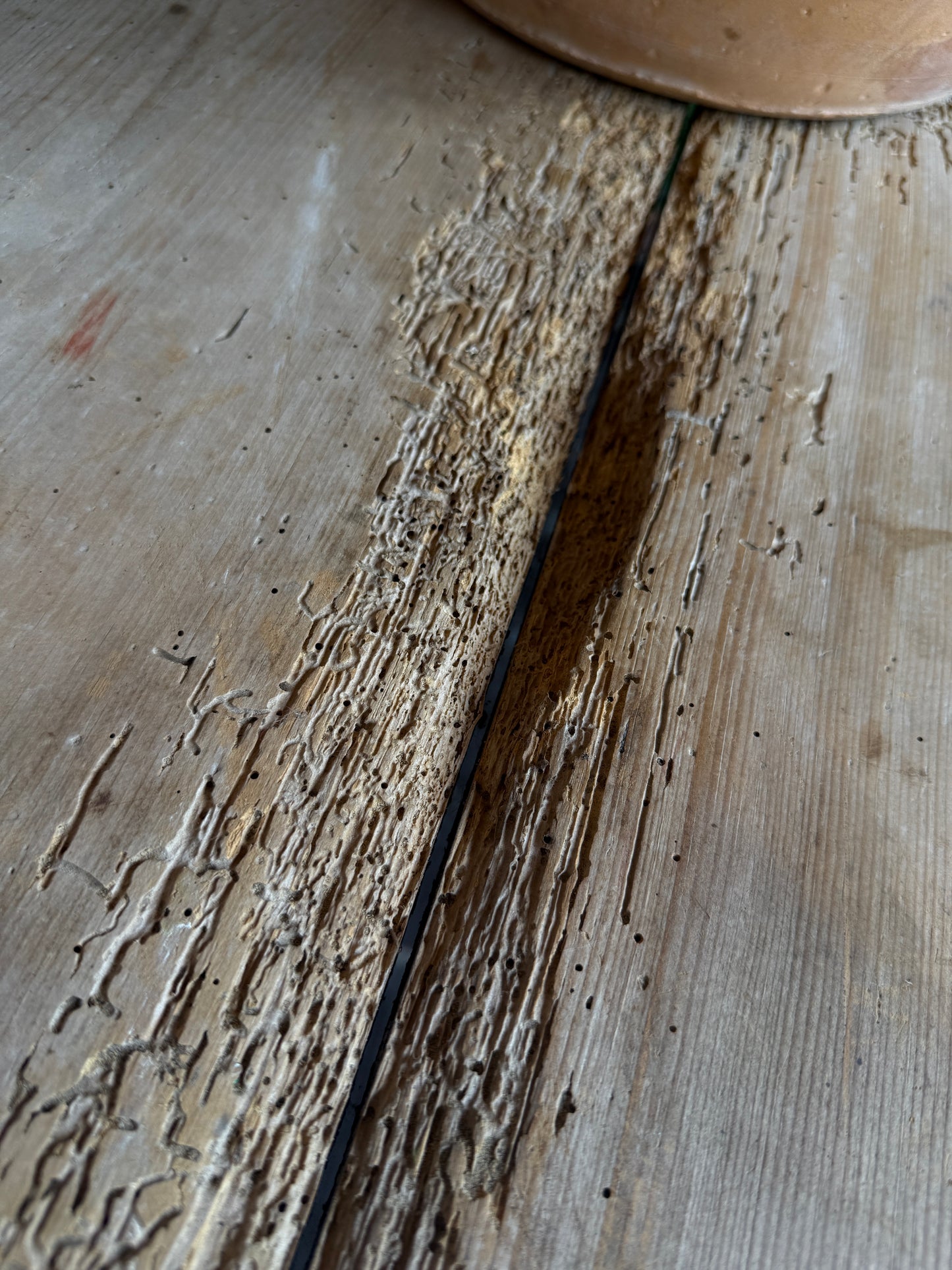 Rustic prep table