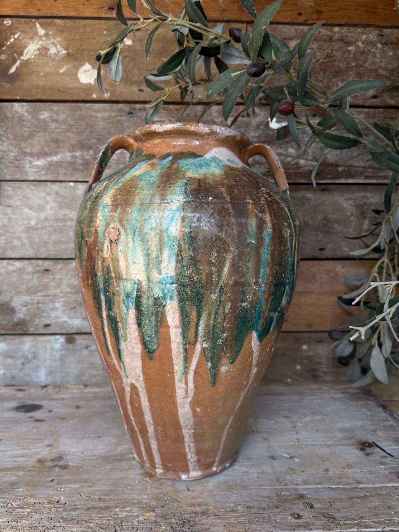 Glazed confit jar / vase