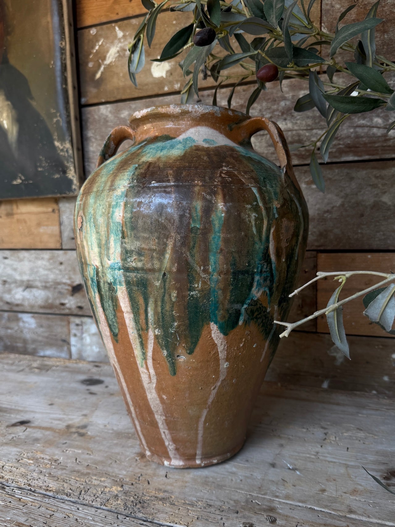 Glazed confit jar / vase