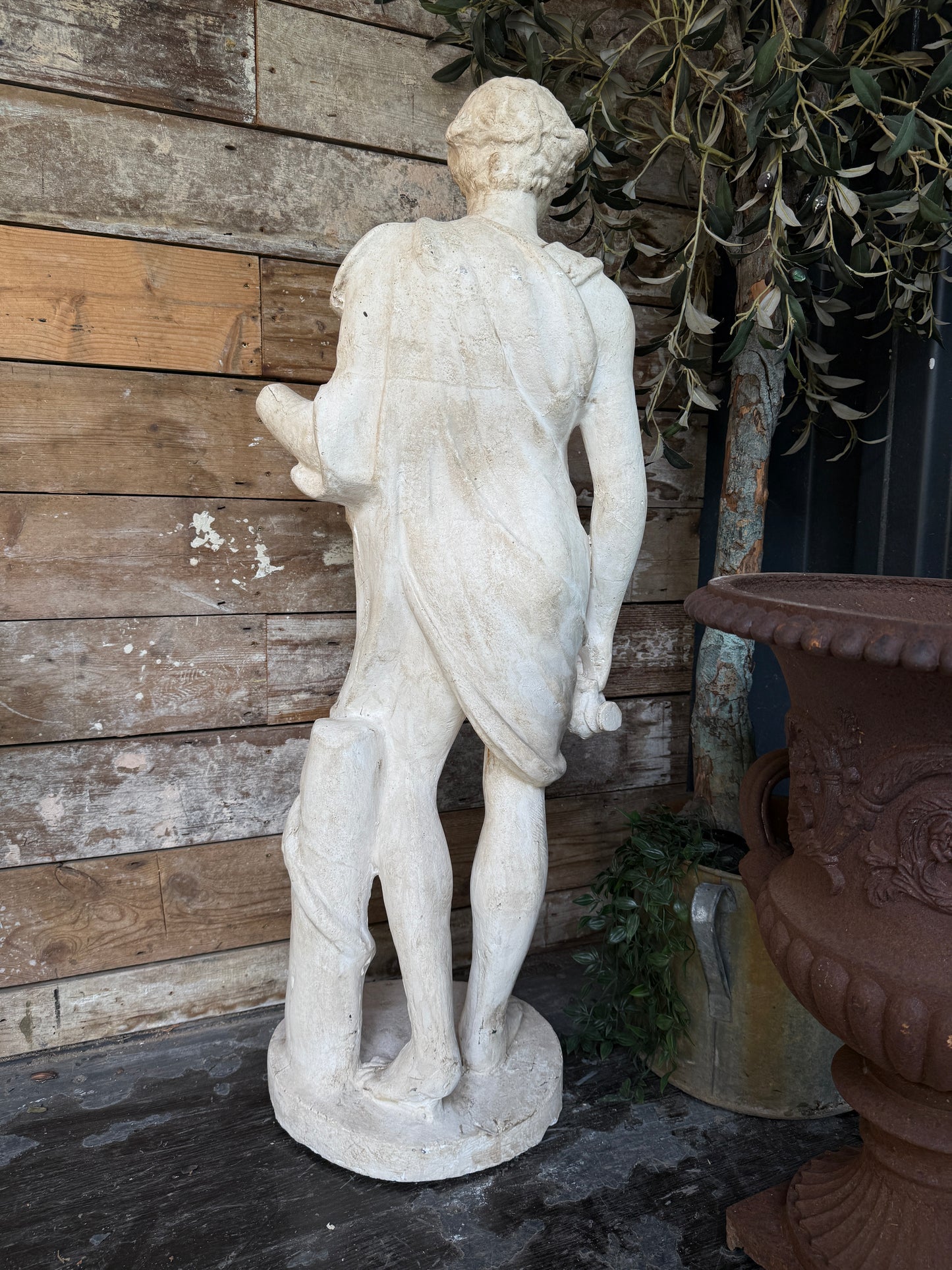 Classical Grand Tour style plaster statue