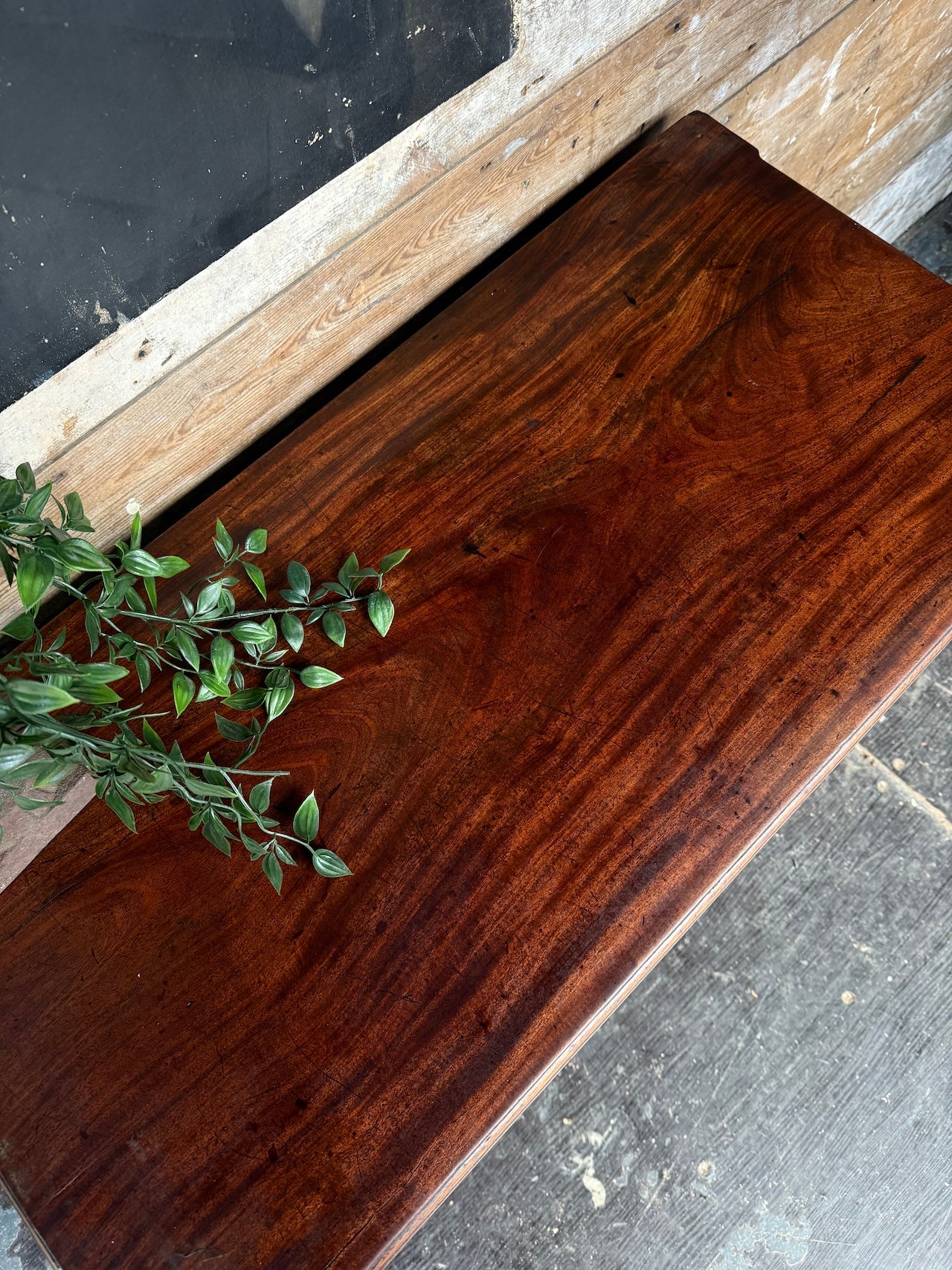 Pretty little mahogany fold out card table