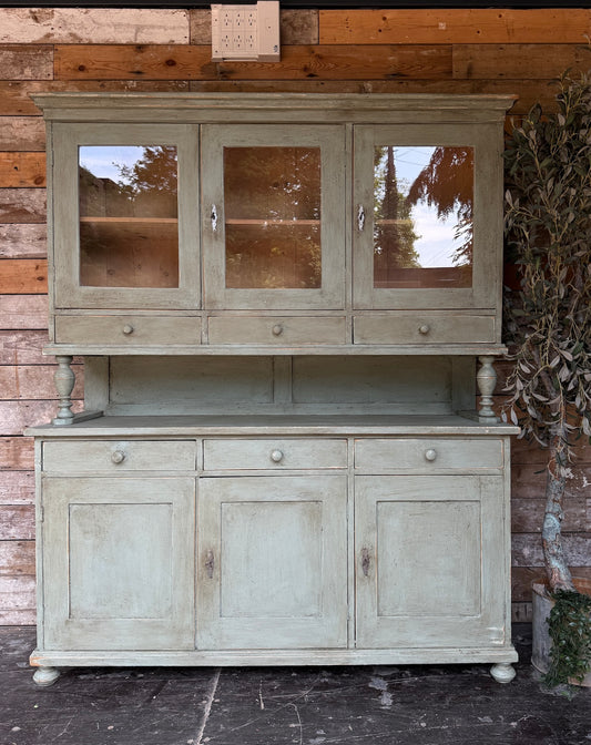 Glazed painted dresser
