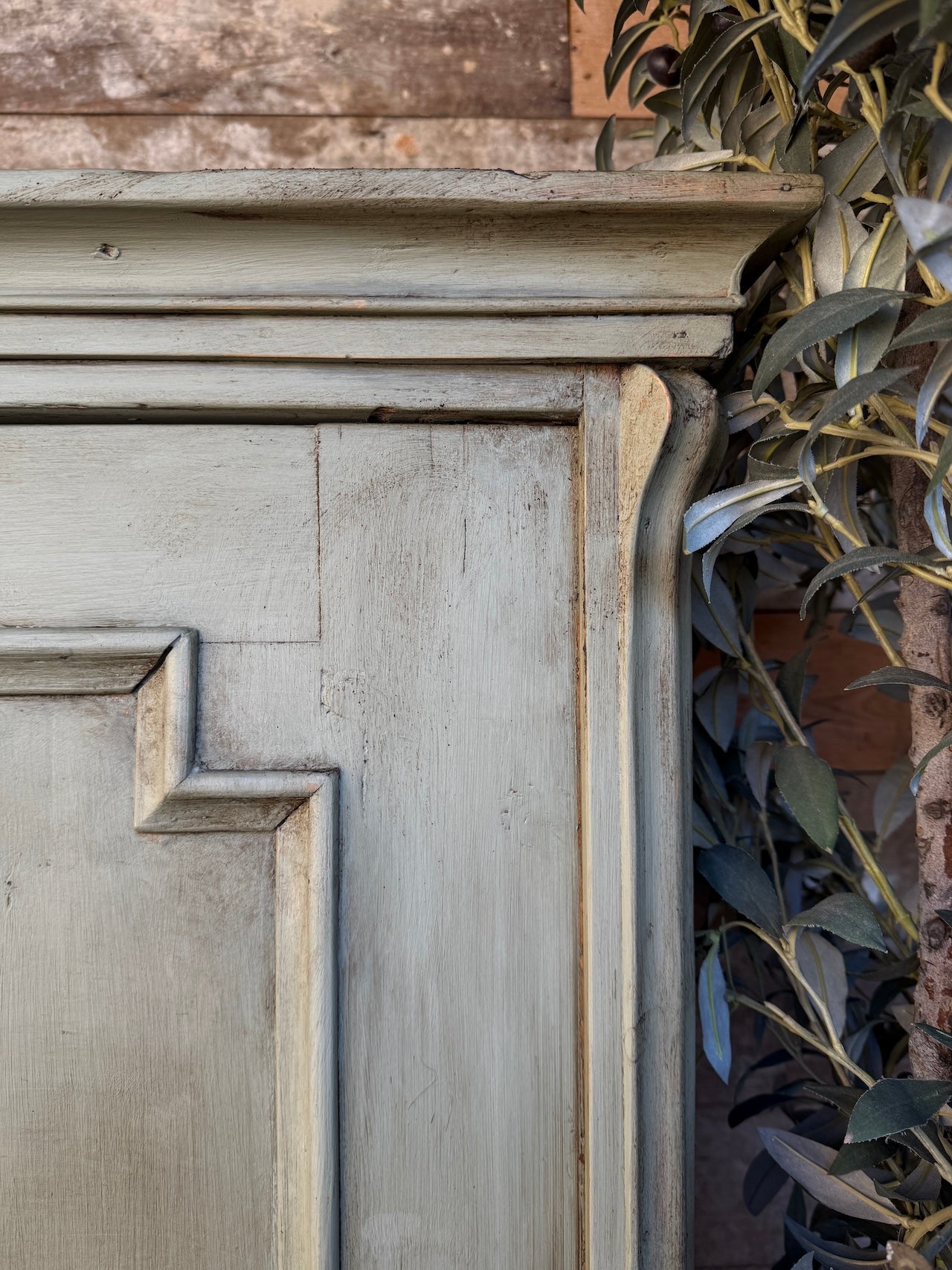 Handsome vintage cloaks cupboard