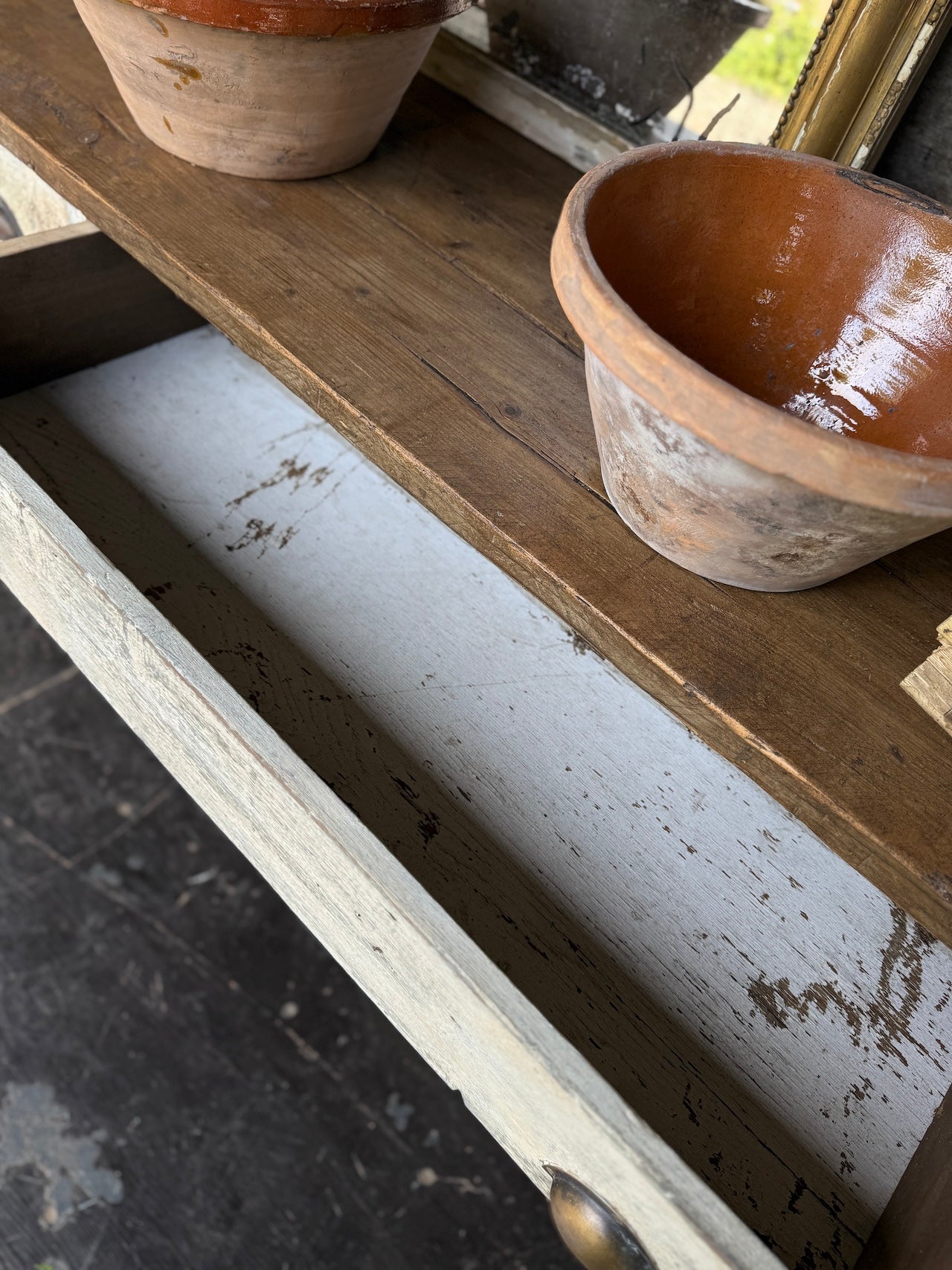 Bespoke reclaimed Prep Table / Kitchen Island