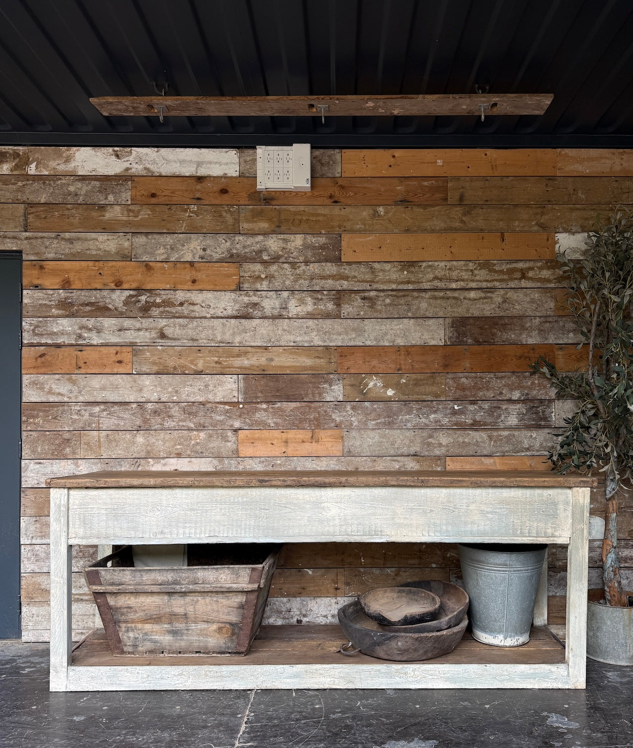 Bespoke reclaimed Prep Table / Kitchen Island