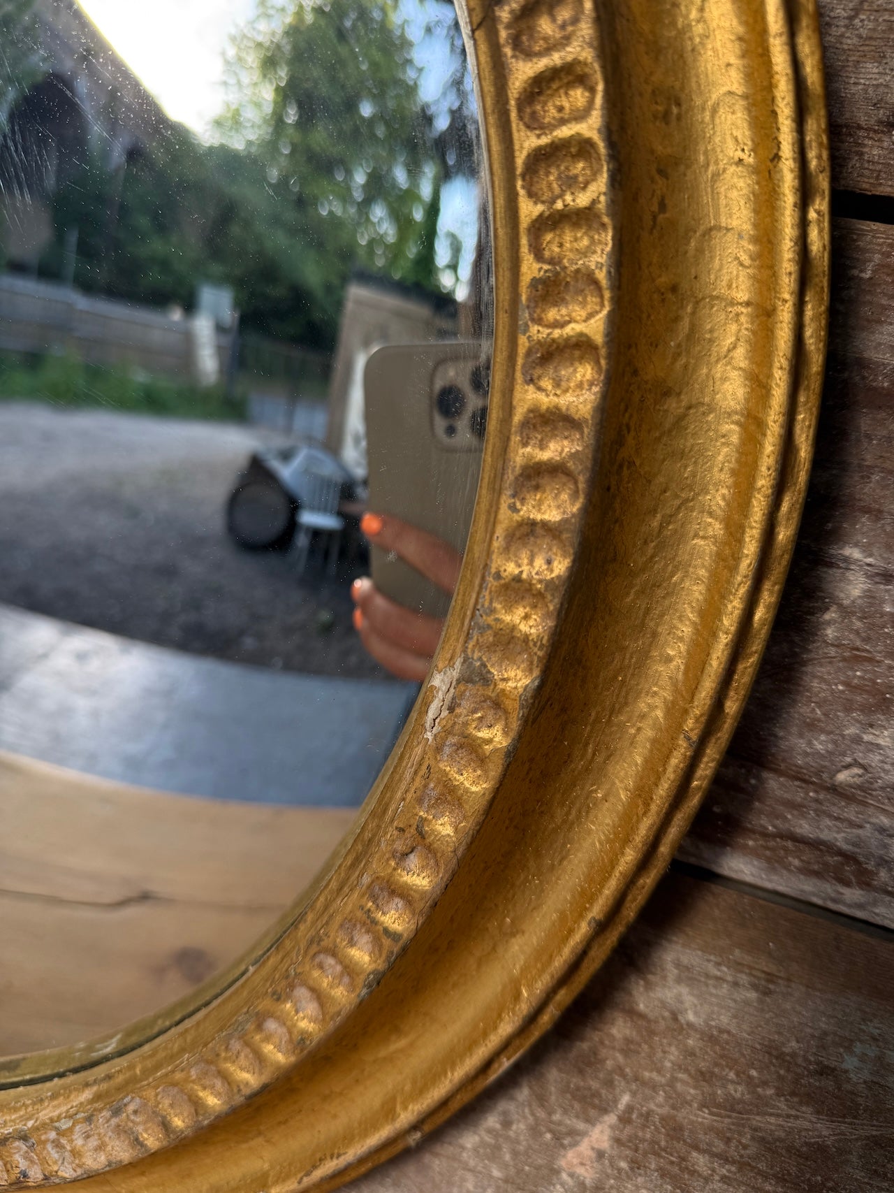 French convex mirror
