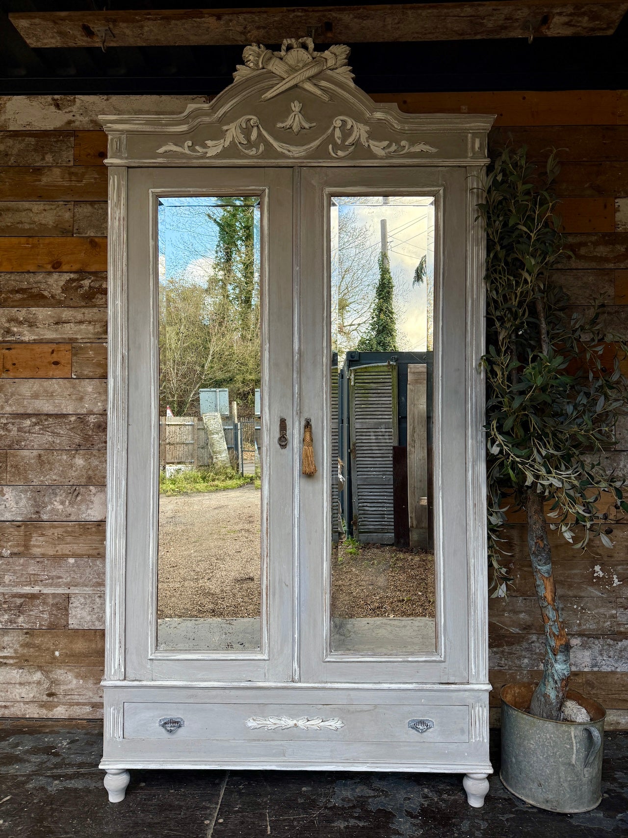 Antique French Louis XV armoire