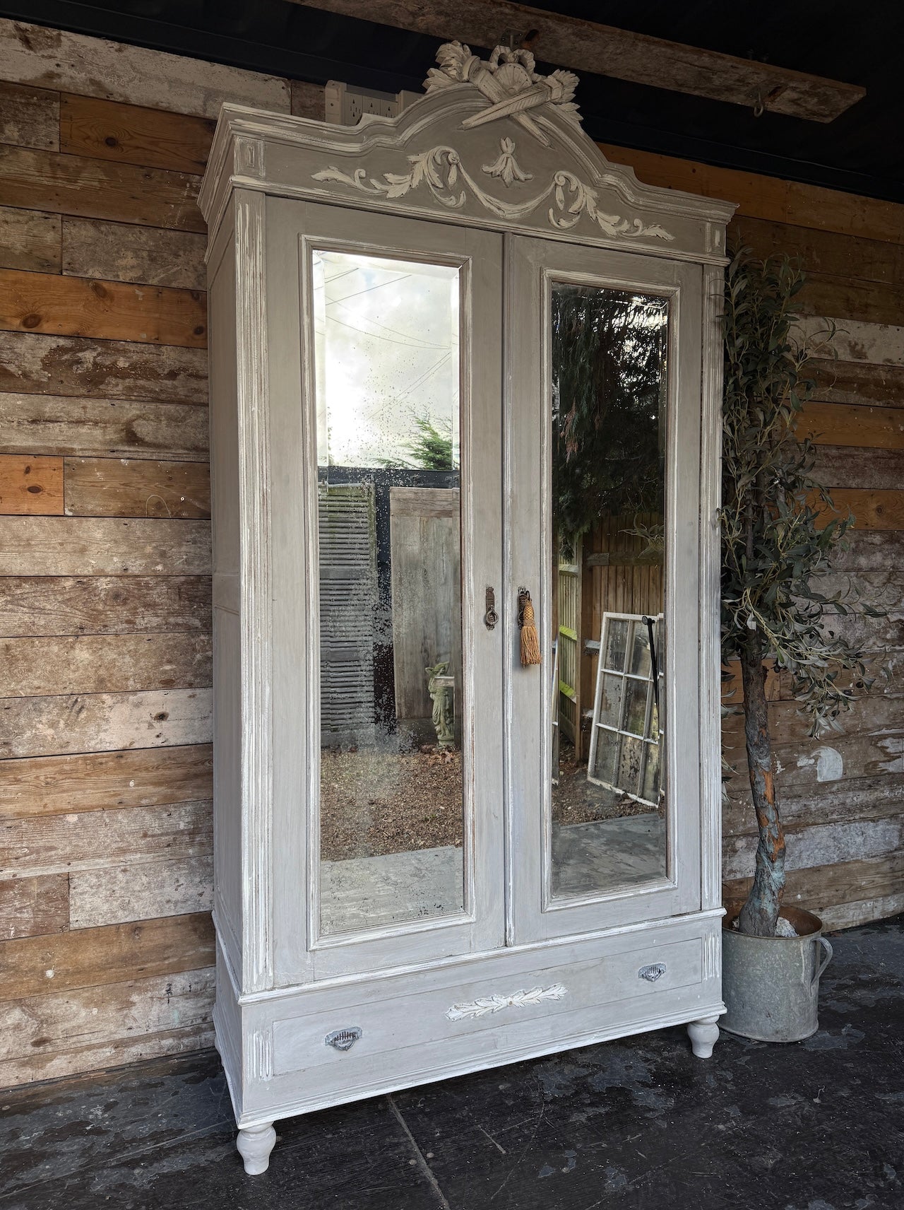Antique French Louis XV armoire