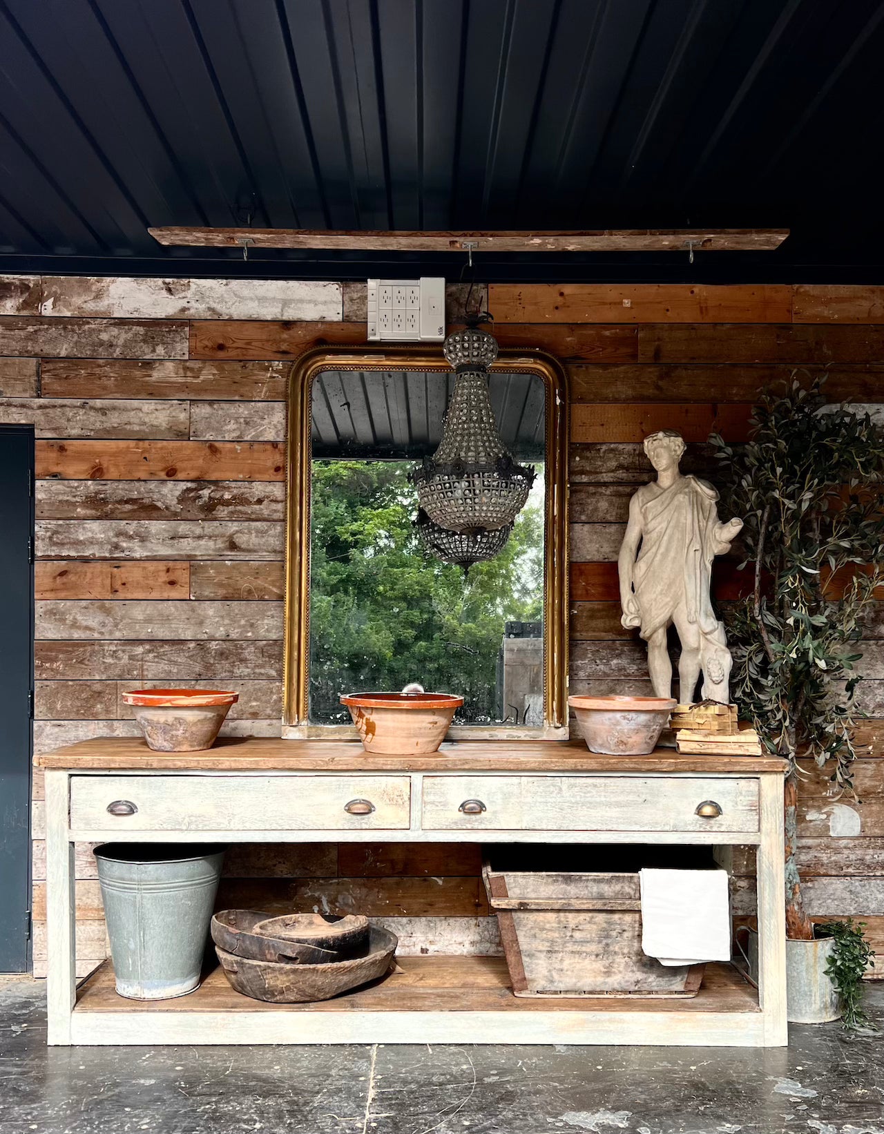 Reclaimed Prep Table